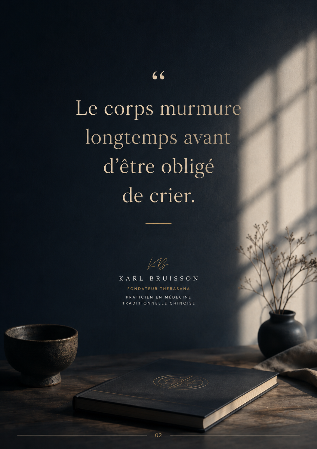 E-book offert - Karl Bruisson - Le corps murmure longtemps avant d'être obligé de crier